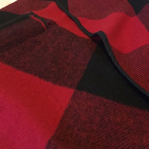 Buffalo plaid fleece vest plus size L - Picture 6 of 10